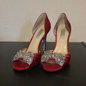 Betsey Johnson Red Heels